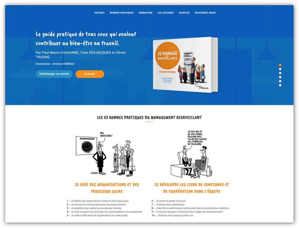 Livre je manage avec bienveillance