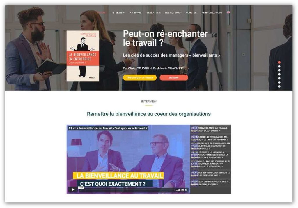 Livre la bienveillance en entreprise